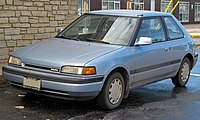 1991 Mazda 323 LX Hatchback (Canada)