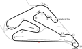 Circuit N° 6 in the version used for motorcycle racing 1987, 1994–1995, 1998–1999