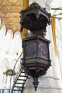 Grote of Sint-Jacobskerk, Great, or St. James Church) is a landmark Protestant church in The Hague, Netherlands. The building is located on the Torenstraat, named for its high tower.