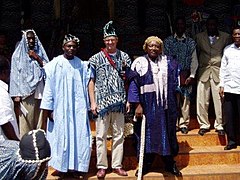 Chief of Bana and Bandja with US ambassador.JPG