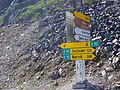 Schild nahe dem Westende der E 10 in Lofoten.