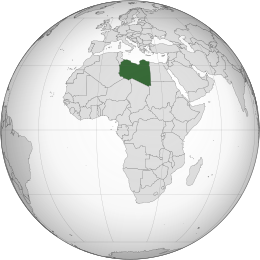 Map of Libya