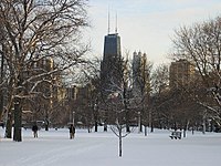 Lincoln Park in inverno