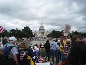 Protest ispred zgrade Capitola u Washingtonu 12. septembar 2009.