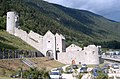 Die Burgruine in der Mühlbacher Klause, die das westliche Pustertal sperrte