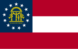 ? Vlag van Georgia