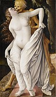 La femme et la Mort Tableau de Hans Baldung (vers 1519).