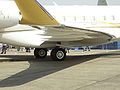 global 5000 wing and main landing gear