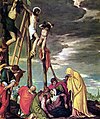 البندقية مانييريزمو painting, The Crucifixion, باولو فرونزه, c.1550