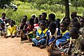 Image 23Children attending a farmer meeting in Nalifu village, Mulanje (from Malawi)