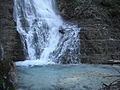 La cascata "bassa" delle Comelle di Garés