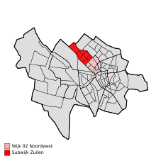 Map - NL - Utrecht - Wijk 02 Noordwest - Subwijk Zuilen.svg