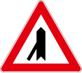 A04-3 Non-priority road ahead