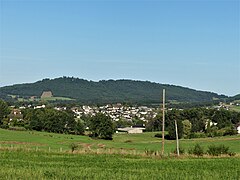 Le lotissement du Puy Granel vu depuis La Feuillade.