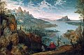 『エジプトへの逃避途上の風景』(1562) ピーテル・ブリューゲル