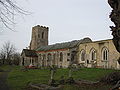 St Peter and St Paul, Kedington Taken on 24 Jan. Uploaded by me on 4 May 2009.