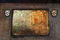 Memorial brass of the Swift family, 16th century, All Saints Church, Rotherham, later owners of Broom Hall, Sheffield