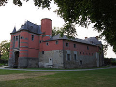 Le château de Trazegnies.