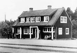 Skoghults station 1925