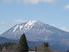 東から(日光市街から)望む