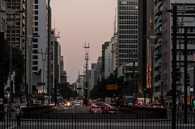 File:Avenida Paulista Sunset.jpg