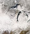 February 2007 North America Winter Storm