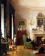 Albert Chevallier Tayler El salón gris