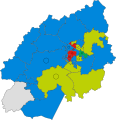 2019 results map