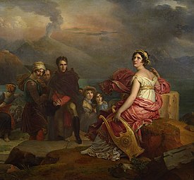 Corinne at Cape Misenum, 1819–1821, Musée des Beaux-Arts de Lyon