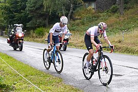 Un moment historique, Fariba Hashimi s'apprête à devenir la première afghane a gagner une étape sur une course UCI !