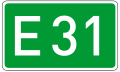 File:European Road 31 number DE.svg