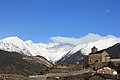 Panorama depuis le site de l'église.