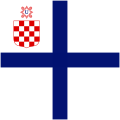 Flag of Commander of the Armed Forces in Independent State of Croatia