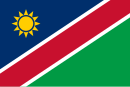 Fändel vun Namibien