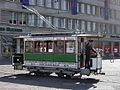 Tw 4 (ex Altenburg) von 1894 der P. Herbrand & Cie., heute Straßenbahnmuseum Halle