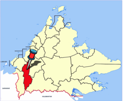 Location of Tenom