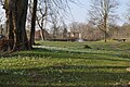 Park des Schlosses Schönhagen im Ortsteil Schönhagen der Gemeinde Brodersby in Schwansen.