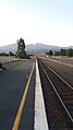 Springfield Railway Station, looking west. January 2020