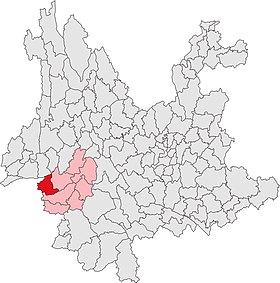 Localisation de Zhènkāng Xiàn