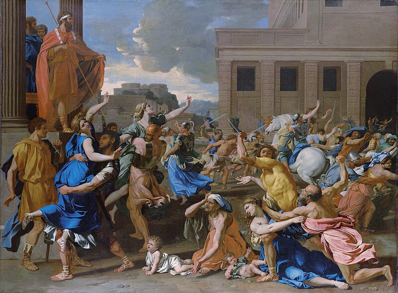 File:Nicolas Poussin - L'Enlèvement des Sabines (1634-5)FXD.jpg