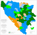 Етнички састав Босне и Херцеговине по општинама 1981. године