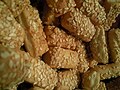 Sesame seed breadsticks