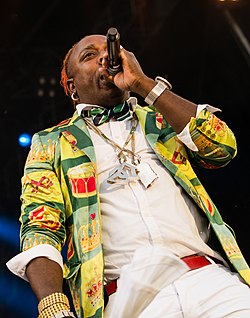 Elephant Man, Ruhr Reggae Summer -festivaalilla, vuonna 2014.