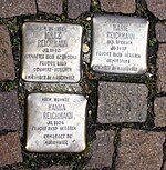 Hanna, Ignaz und Marie Reichmann, Stolpersteine in der Freiburger Nußmannstraße 3