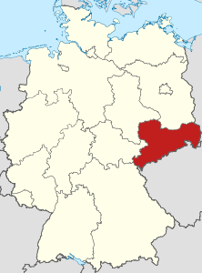 Sassonia – Localizzazione