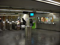 Boulogne–Pont de Saint-Cloud ticket hall