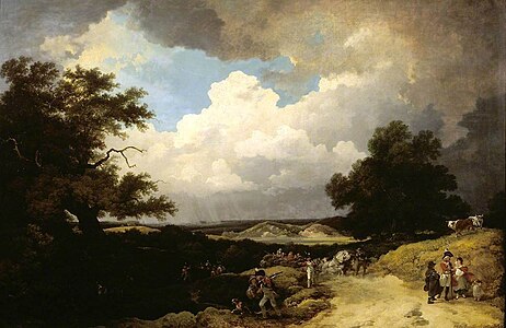 A Distant Hail-Storm Coming On, 1799