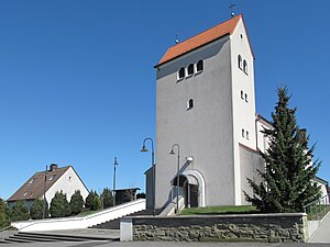 Bönen, kerk: die Christ König Kirche