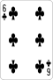 6 of clubs