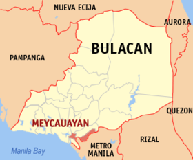 Mapa a pakabirukan ti Meycauayan